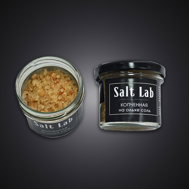 Копченая на ольхе соль Salt Lab