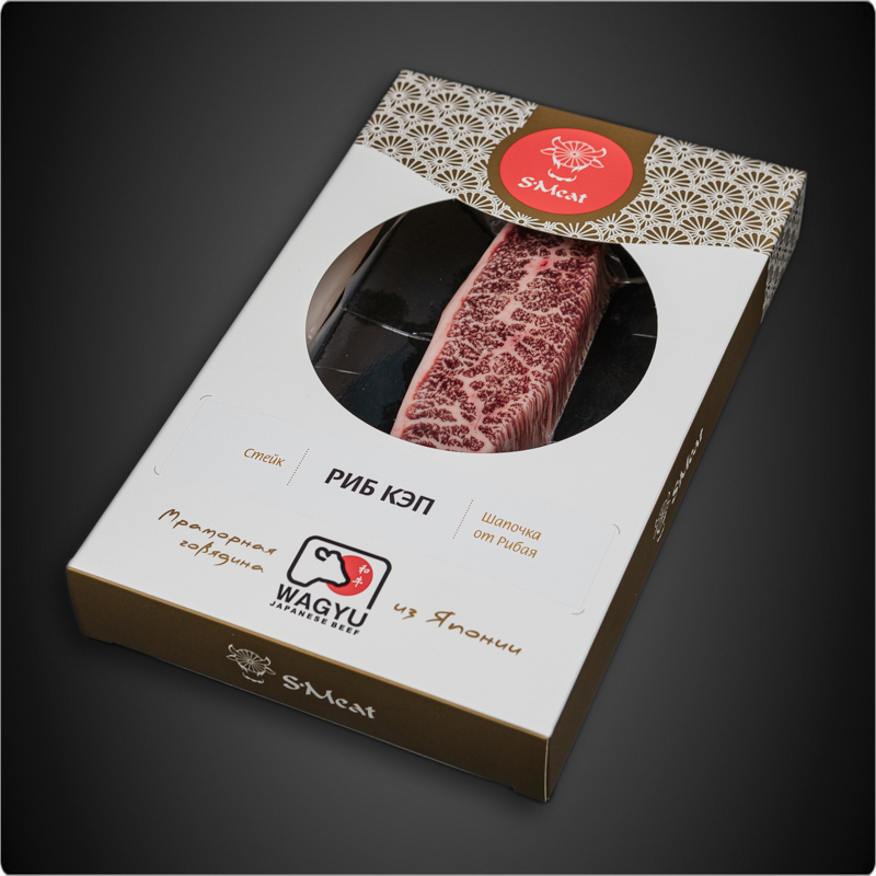 Стейк Риб Кэп Wagyu (Prime) / 0.15 кг А5
