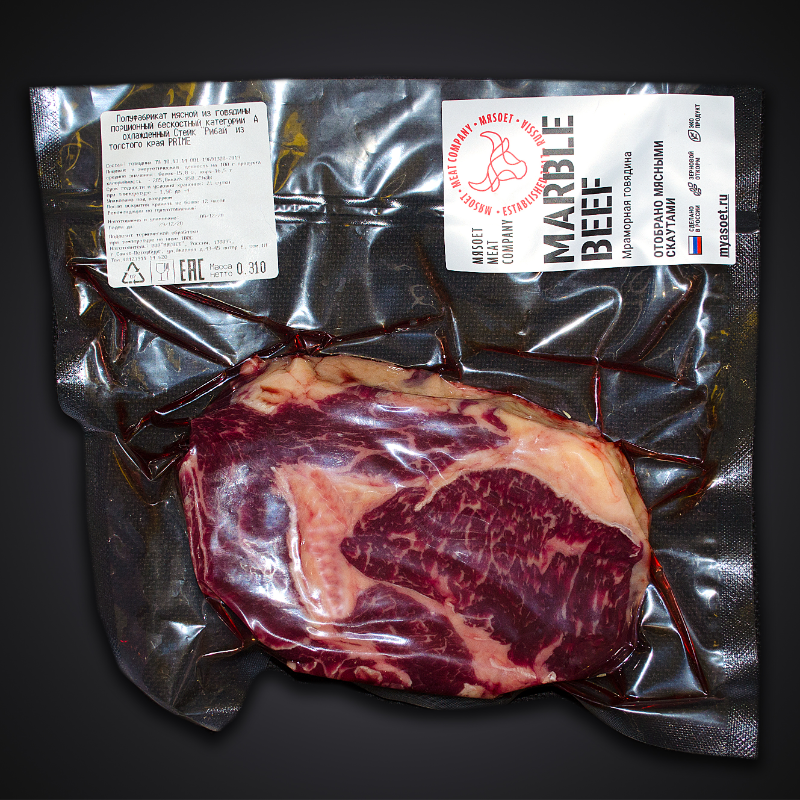 Стейк Рибай Мясоет / 0.3-0.5 кг