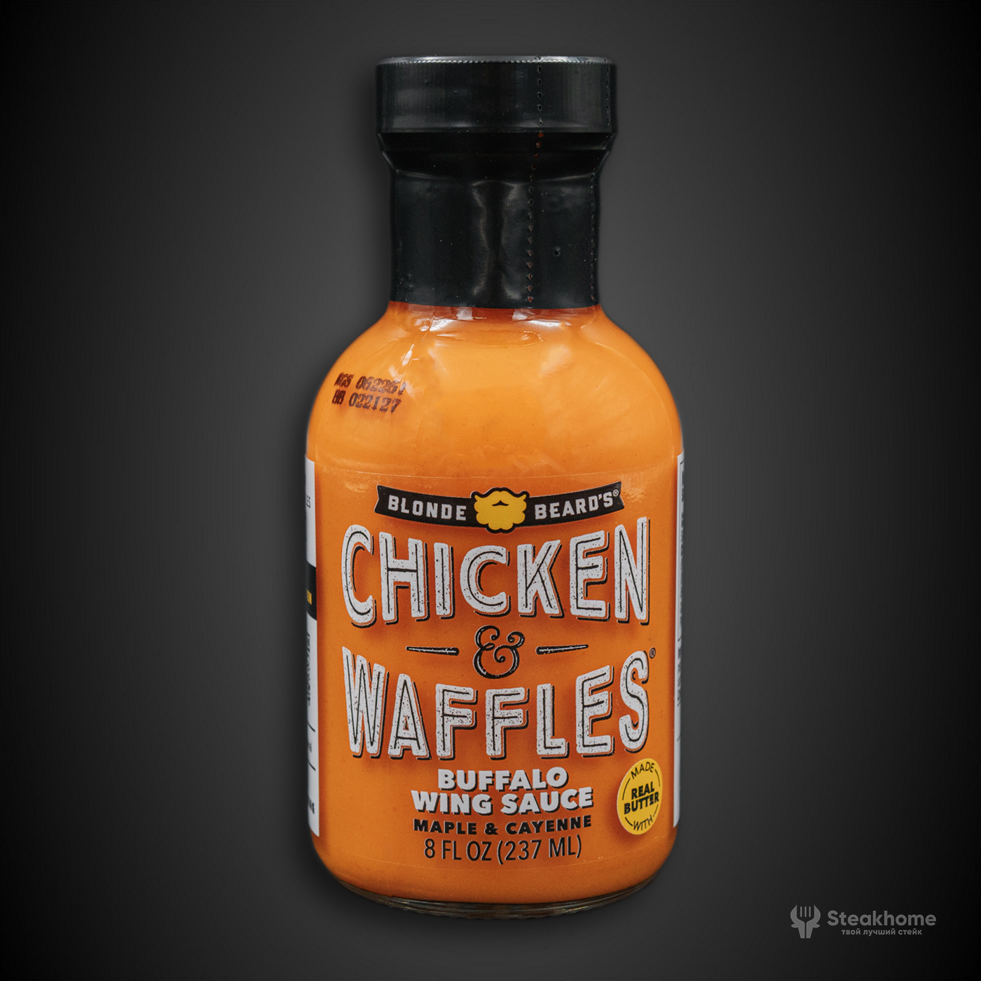 Blonde Beard’s  Chicken Waffles Buffalo