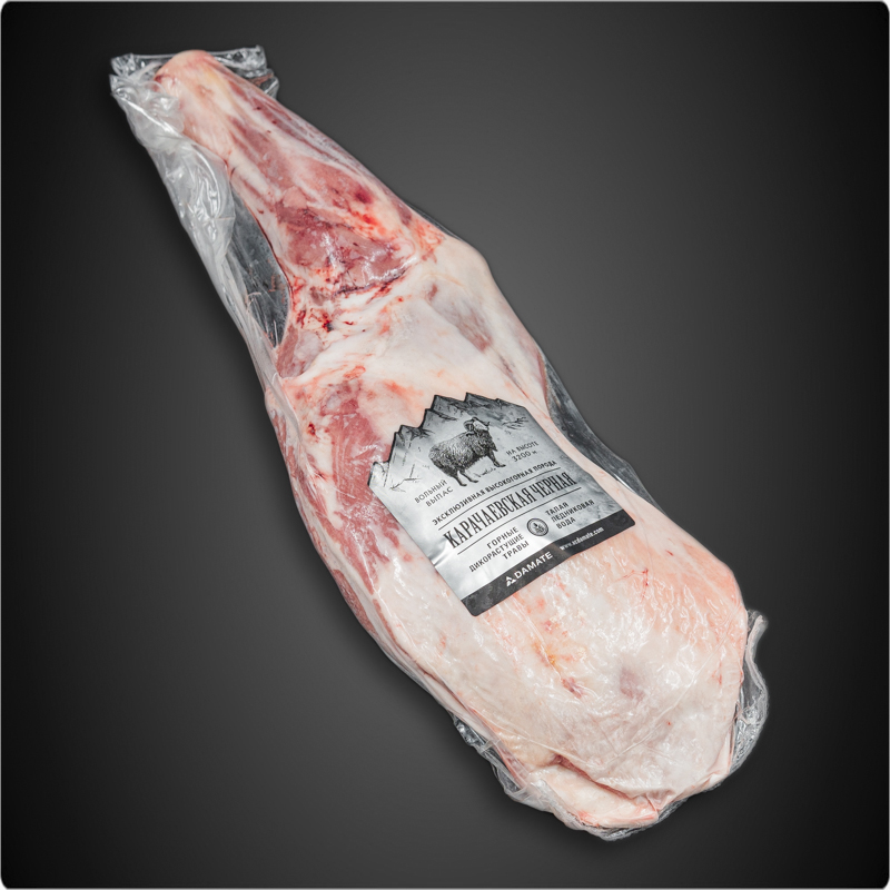 Лопатка ягнёнка на кости  Карачаевская чёрная