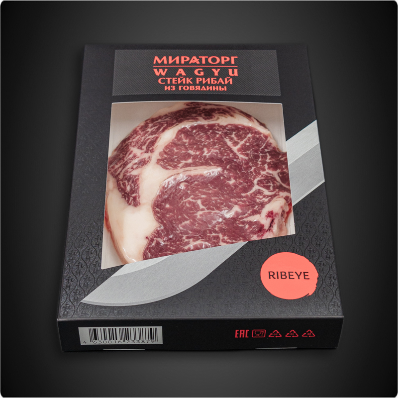 Стейк Рибай Мираторг (Wagyu) (Prime) / 0.190