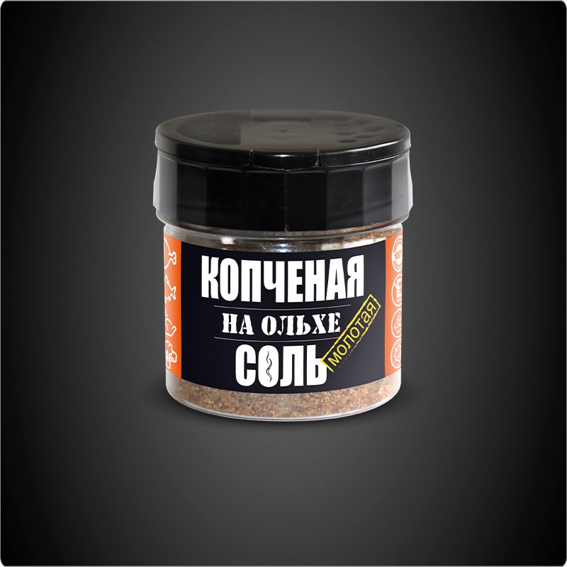 Соль копчёная на ольхе SPASSKIY