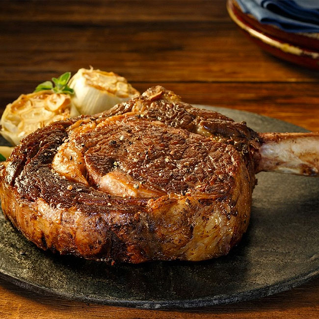 Ribeye bone cut Primebeef 180