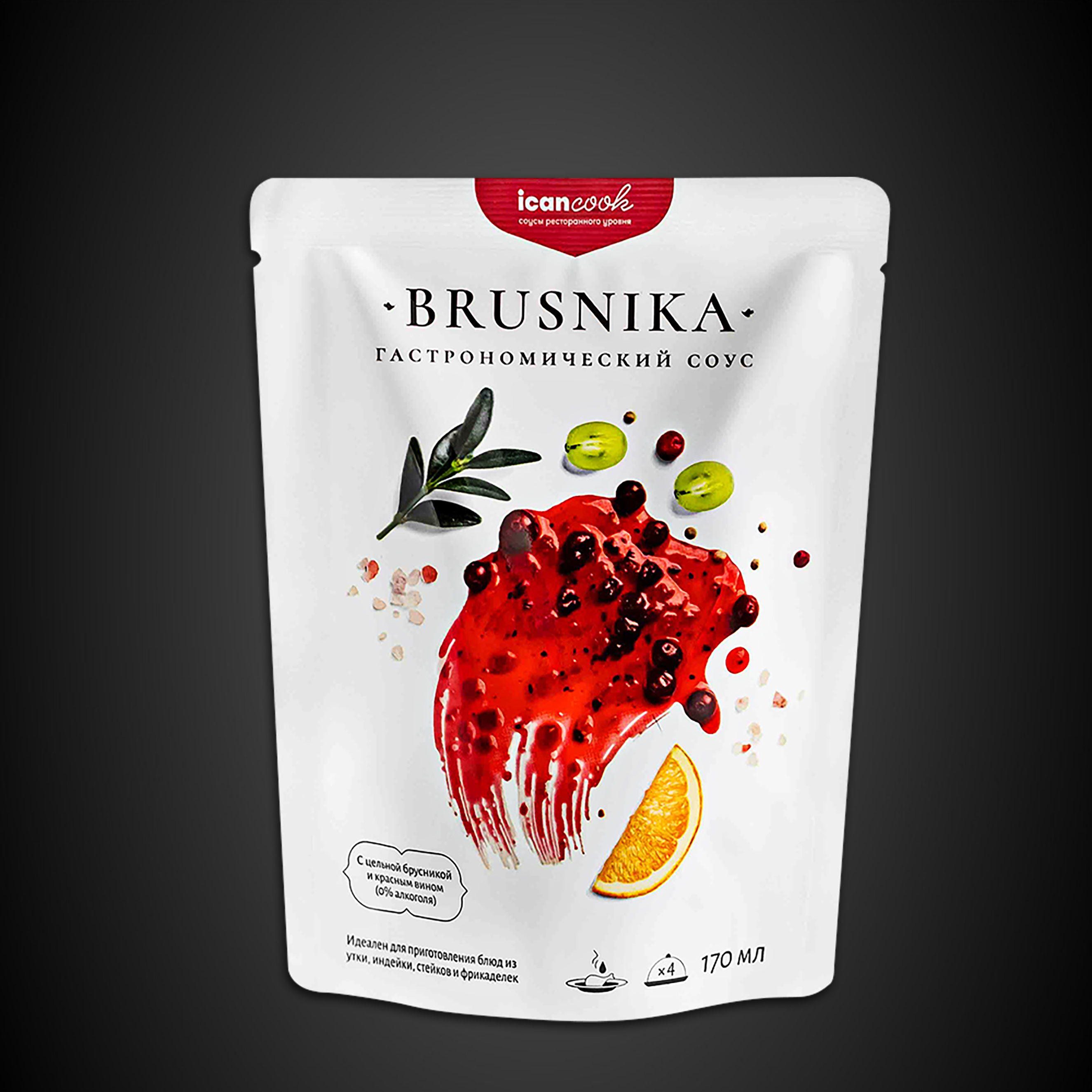 Соус Брусника Icancook