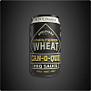 <Rufus Teague <br> Can-o-Que Unfiltered wheat BBQ