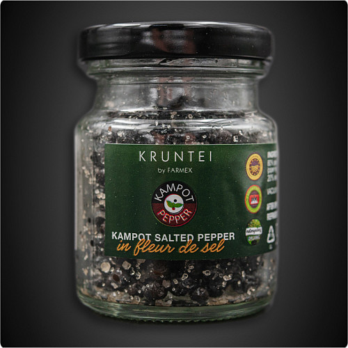 <Кампотский перец в кристаллах соли Kampot Fleur de Sel