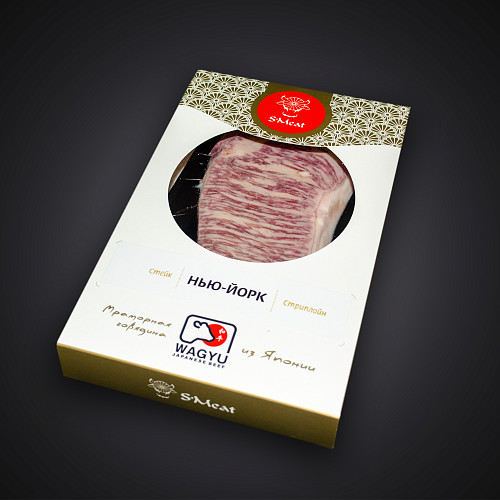 <Стейк Нью-Йорк <br> Wagyu (Prime) А5 Miyazaki