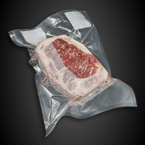 <Стейк Нью-йорк на кости <br>  Грант Сross Wagyu (Dry Aged)