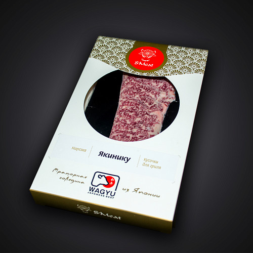 <Нарезка Якинику  Wagyu (Prime) A5 Miyazaki 