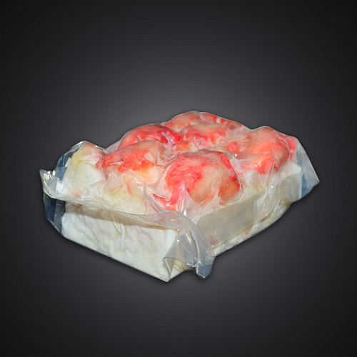 <Краб камчатский. <br> Салатное мясо. <br> 500 гр.