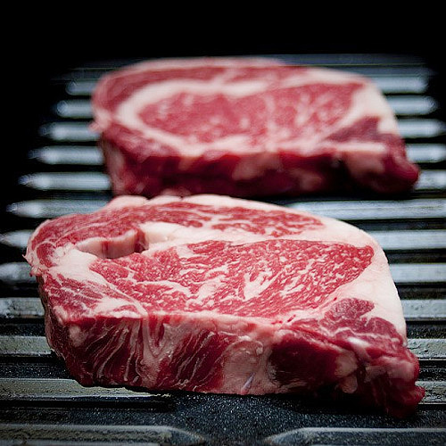 <Стейк Рибай <br> Wagyu (Prime) А5 Miyazaki