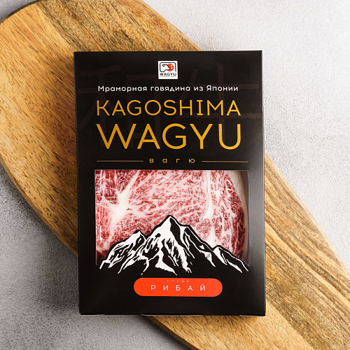 <Стейк Рибай <br> Wagyu А5 Kagoshima